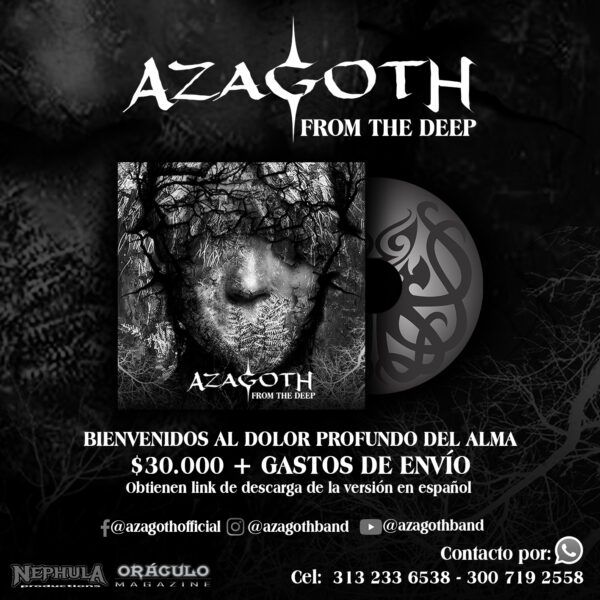 AzagotH - From the Deep (CD) - Image 2